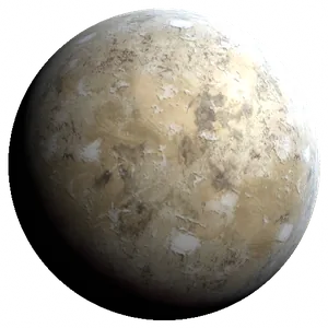 A dry, dusty world