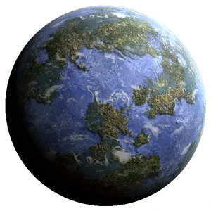 A temperate terrestrial world